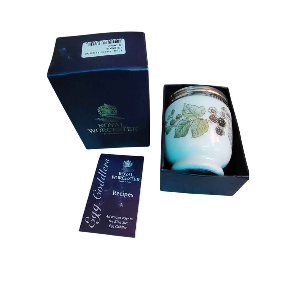 Vintage Royal Worcester Egg Coddler new in box.